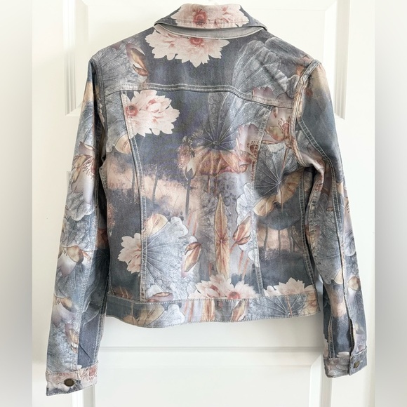 Charlie B Printed Reversible Jean Jacket - Picture 4 of 17